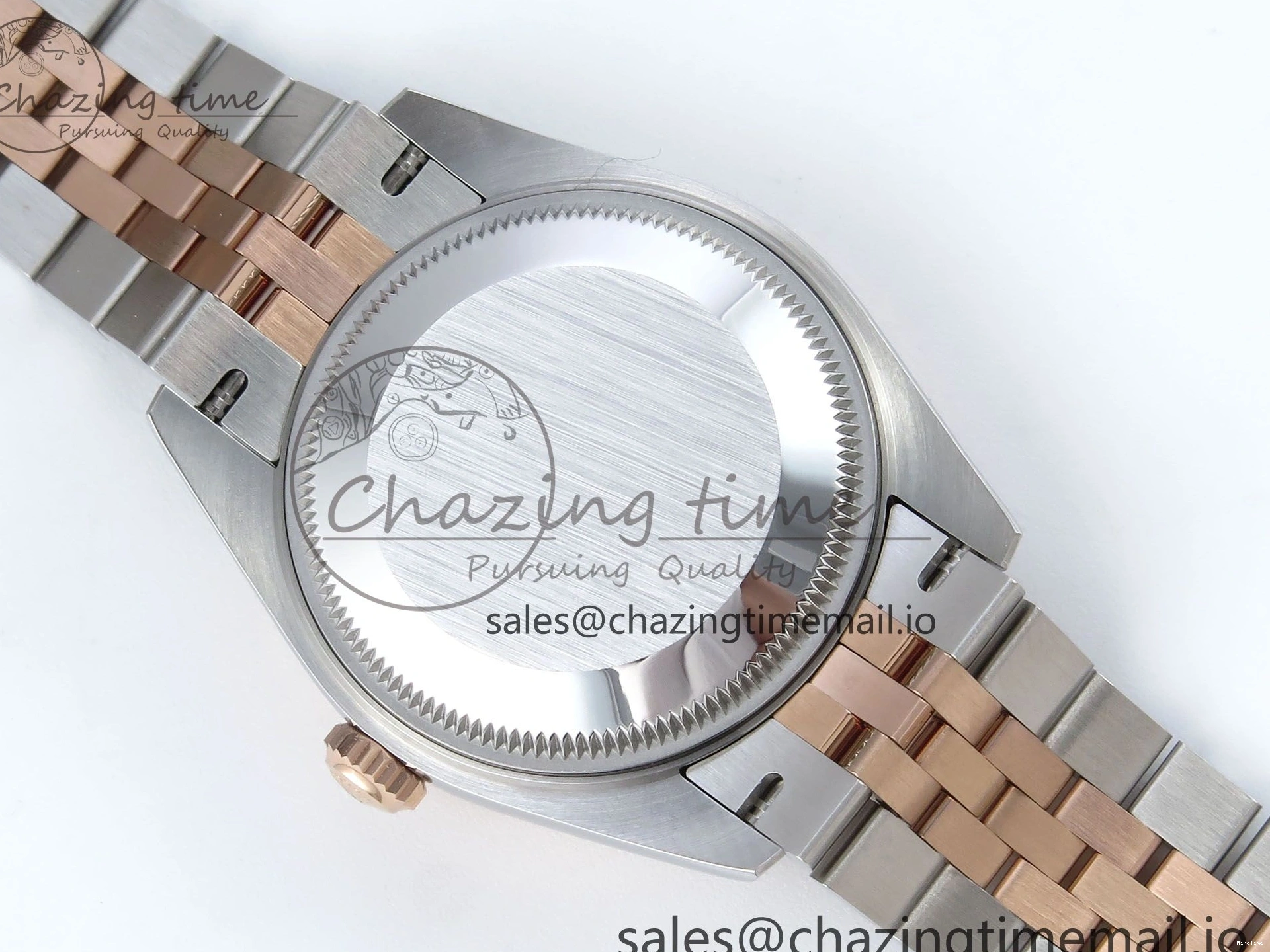 MiroTime 0324 DateJust 31 278381RBR ARF 1:1 Best Edition 904L Steel White Diamonds Dial Diamonds Bezel on SS RG Jubilee Bracelet ETA Versatile 392